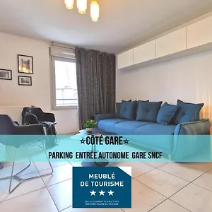 Appartement Côté Gare - Gare - Centre-ville - Parking - Netflix - Wifi - Disney+ - Terrasse, Annecy